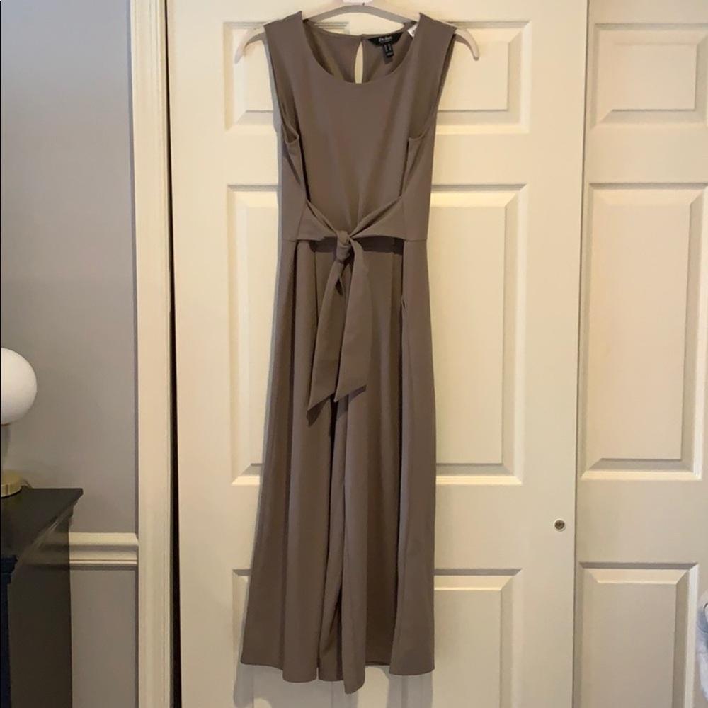 Du Jour Beige Jumpsuit